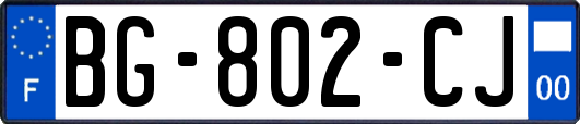 BG-802-CJ