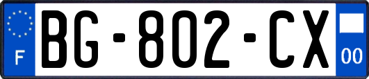 BG-802-CX