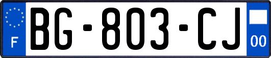 BG-803-CJ