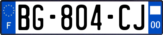 BG-804-CJ