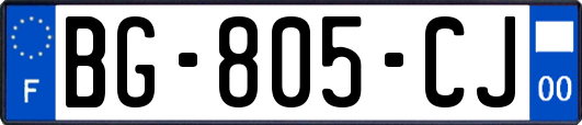 BG-805-CJ