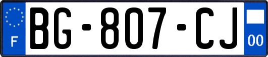 BG-807-CJ