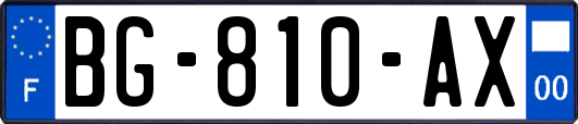 BG-810-AX