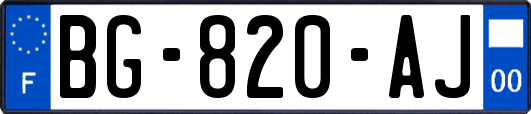 BG-820-AJ