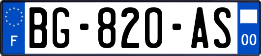 BG-820-AS