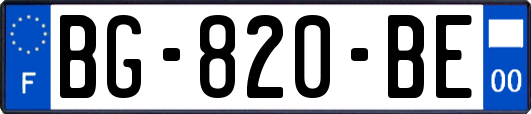 BG-820-BE