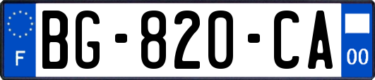 BG-820-CA