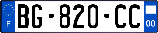 BG-820-CC