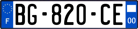 BG-820-CE