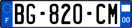 BG-820-CM