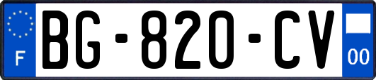BG-820-CV