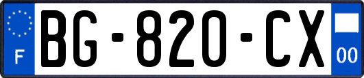 BG-820-CX