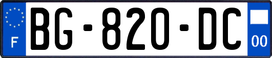 BG-820-DC