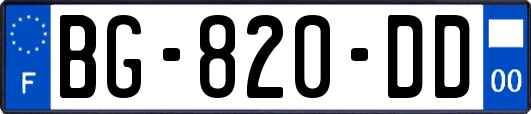 BG-820-DD