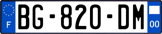 BG-820-DM
