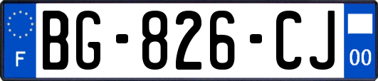 BG-826-CJ