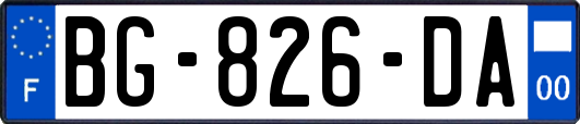BG-826-DA