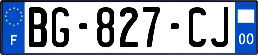 BG-827-CJ