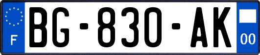 BG-830-AK