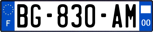 BG-830-AM