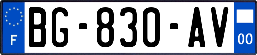 BG-830-AV