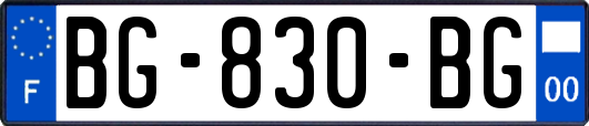 BG-830-BG