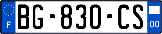 BG-830-CS