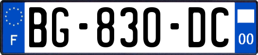 BG-830-DC