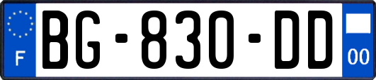 BG-830-DD