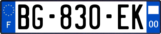 BG-830-EK