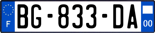 BG-833-DA
