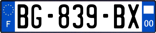 BG-839-BX