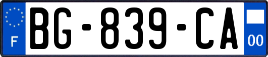 BG-839-CA