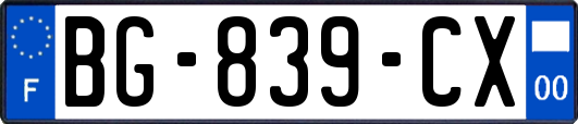BG-839-CX