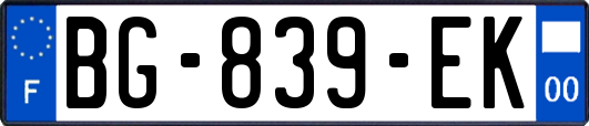 BG-839-EK