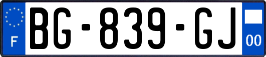 BG-839-GJ