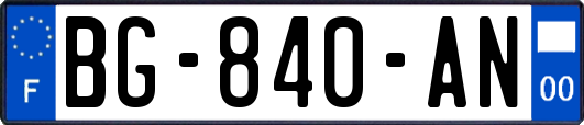 BG-840-AN