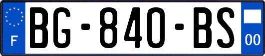 BG-840-BS