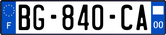 BG-840-CA