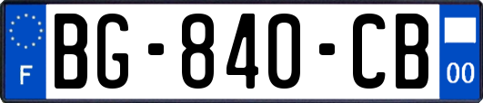 BG-840-CB