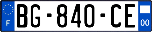 BG-840-CE