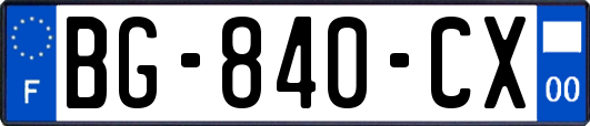 BG-840-CX
