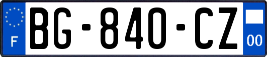 BG-840-CZ