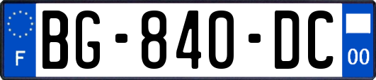 BG-840-DC