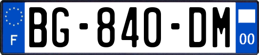 BG-840-DM