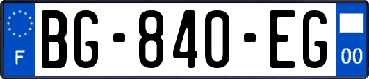 BG-840-EG