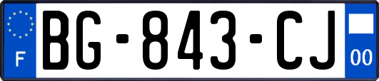 BG-843-CJ