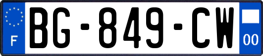 BG-849-CW