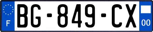 BG-849-CX