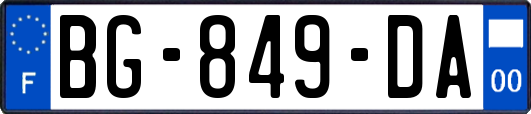 BG-849-DA